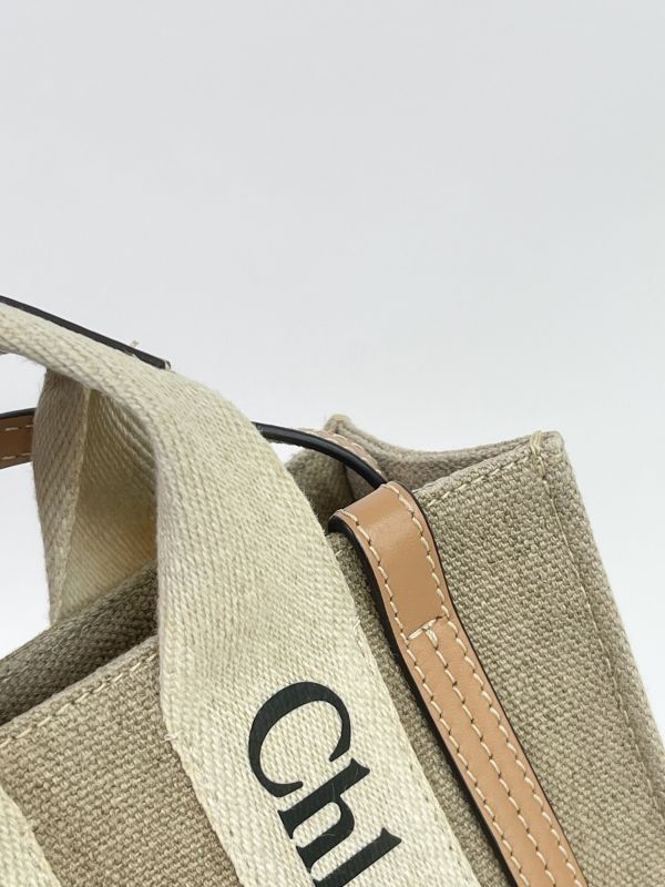 【分期0利率】CHLOE mini woody tote bag 【9成新】 