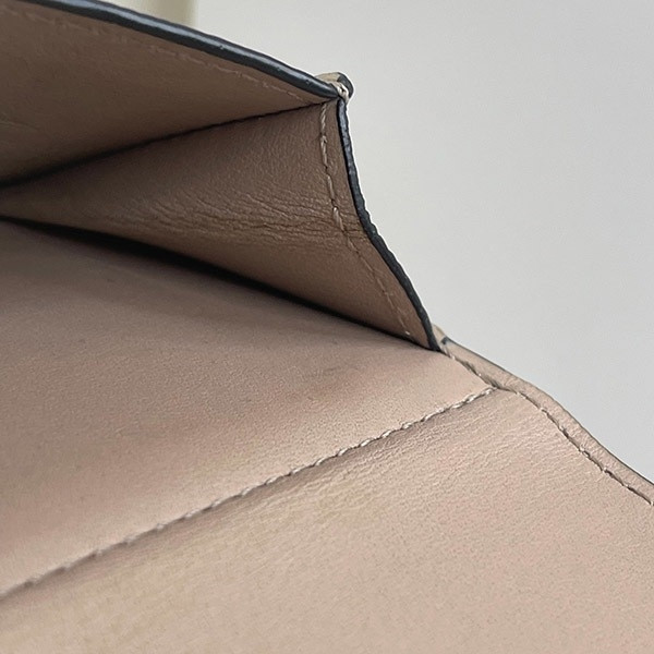 【12期0利率】LOEWE Anagram三折短夾【9成新】 