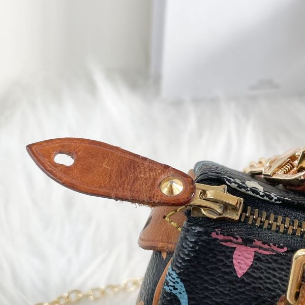 【12期0利率】LV村上隆彩色 MINI SPEEDY【85成新】 