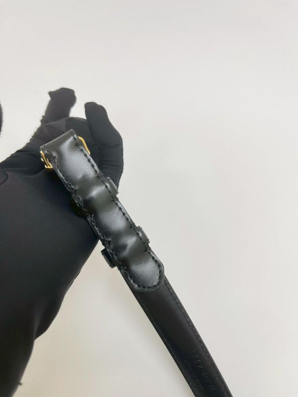 【95成新】CELINE Triomphe 皮帶 1.8公分 