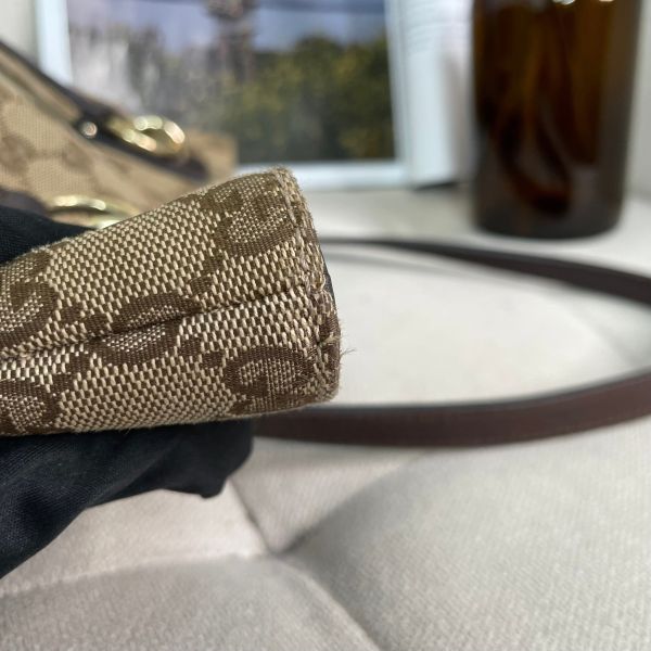 【12期0利率】GUCCI 老款滿版雙G帆布托特包【85新】 