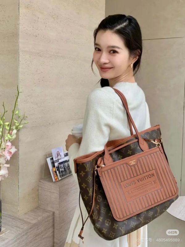 【分期0利率】LV Neverfull Inside Out MM【全新品】 