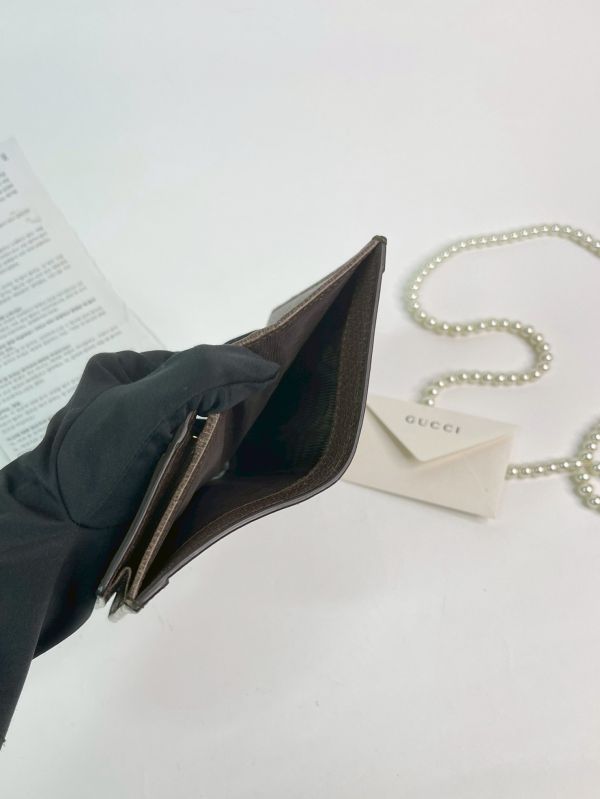 【分期0利率】GUCCI OPHIDIA GG零錢對開短夾【95成新】