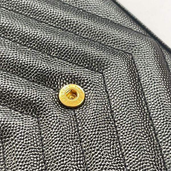 【12期0利率】YSL WOC 魚子醬鍊包 金扣22.5CM【全新閒置】 