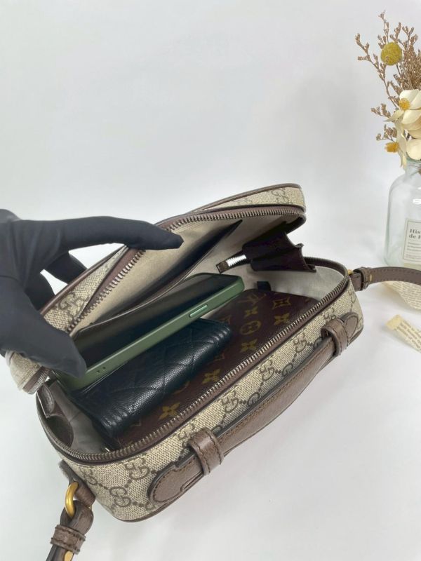 【9成新】GUCCI Ophidia 織帶斜背包 