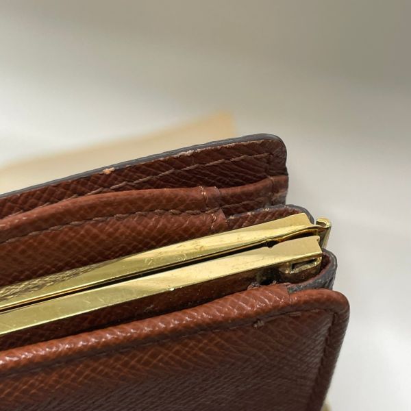 LV  VTG老花零錢對扣式中夾【9成新】【僅限匯款】 