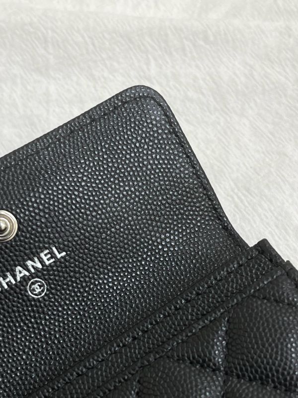 【99新】CHANEL BOY翻蓋零錢卡包 
