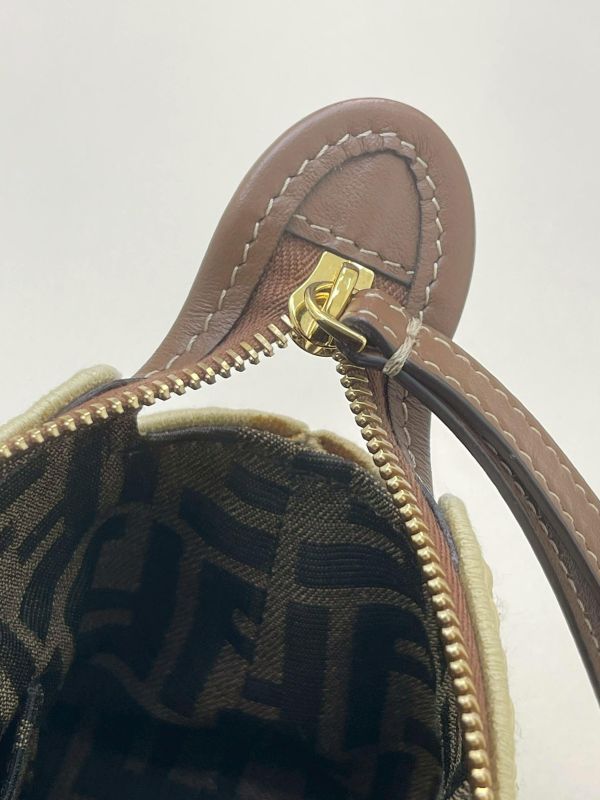 【95成新】FENDI BY THE WAY 竹編兩用迷你波士頓包 