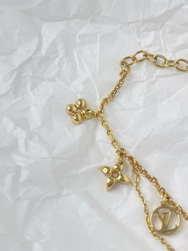【95成新】LV Blooming Supple 手鍊 
