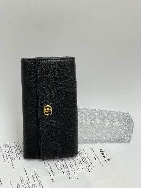 【95成新】GUCCI  翻蓋長夾 
