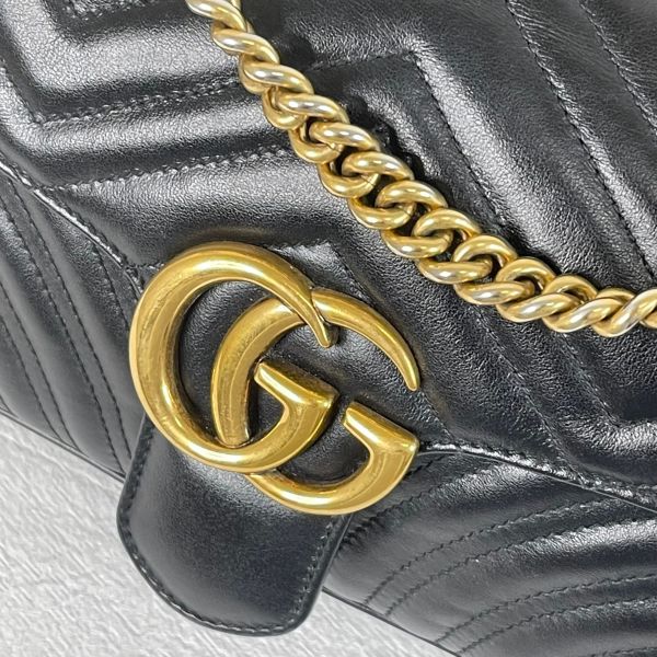 【12期0利率】GUCCI Marmont 小號肩背包【9成新】 