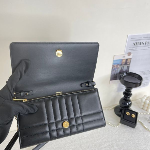 【12期0利率】BURBERRY LOLA TB WOC黑金【9成新】 