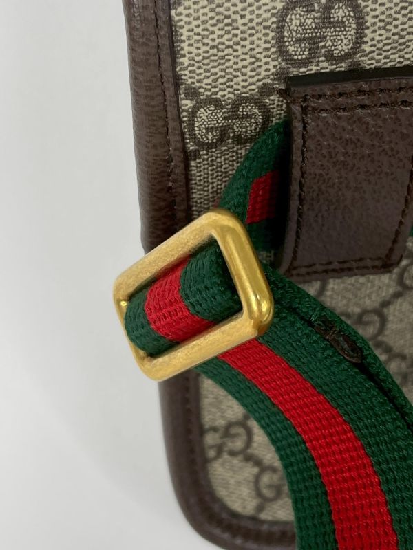【95成新】GUCCI Supreme虎頭胸包 