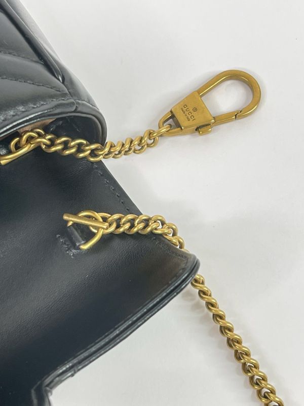 【分期0利率】GUCCI Marmont 迷你肩背包【9成新】 