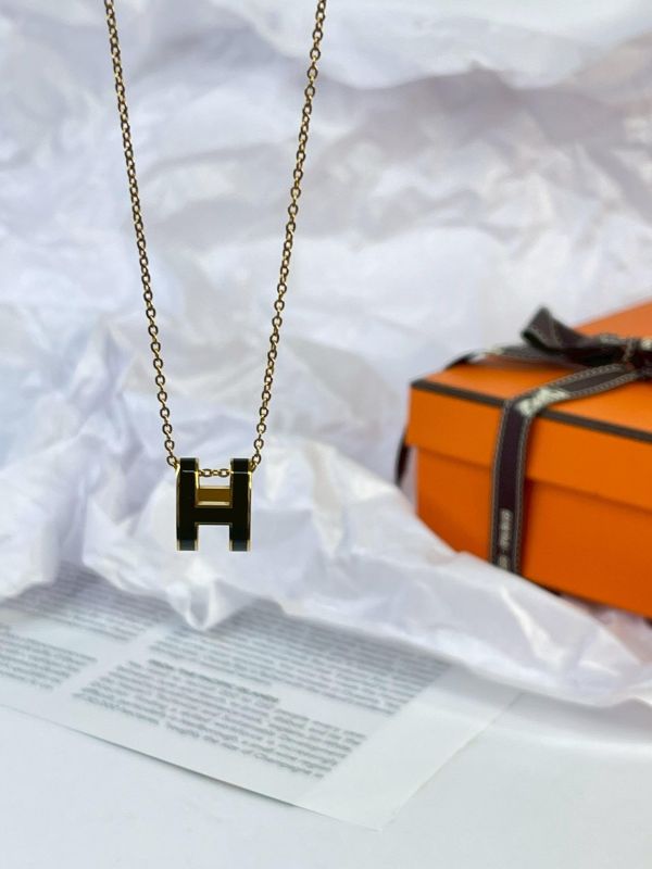 【9成新】Hermes H POP 項鍊 