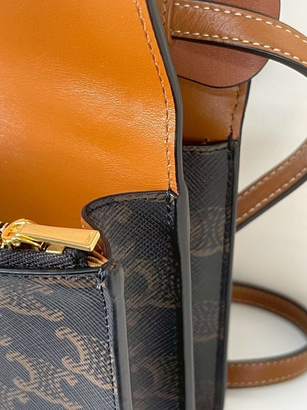 【分期0利率】CELINE TRIOMPHE凱旋門 STRAP WOC【95成新】 