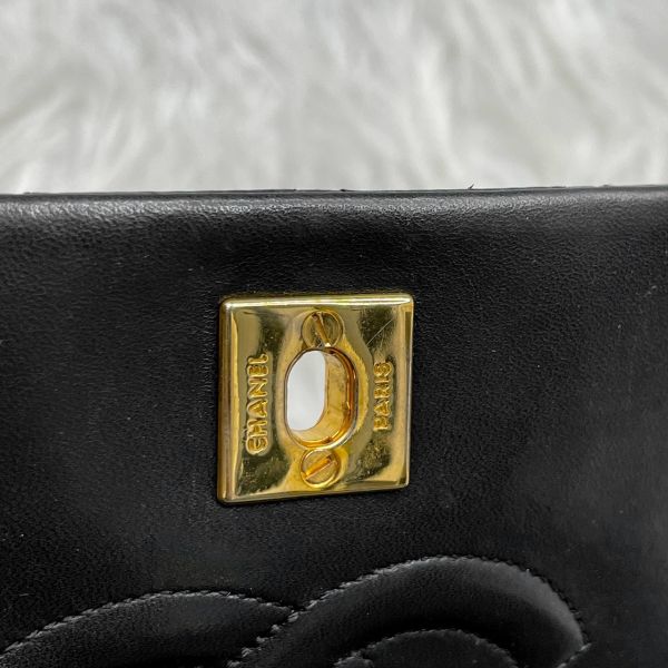 【12期0利率】Chanel VTG  Mini 書包釦口蓋包 19cm【9成新】 