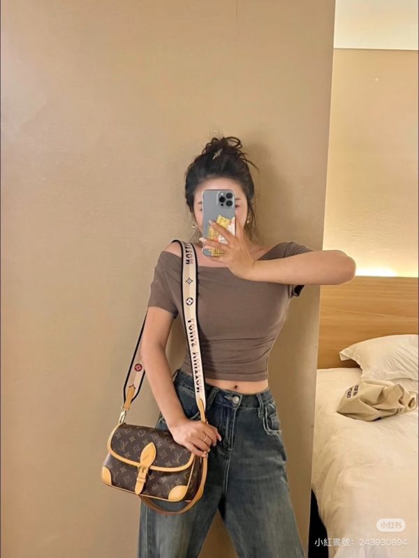 【分期0利率】LV Diane 法棍包  【85成新】 