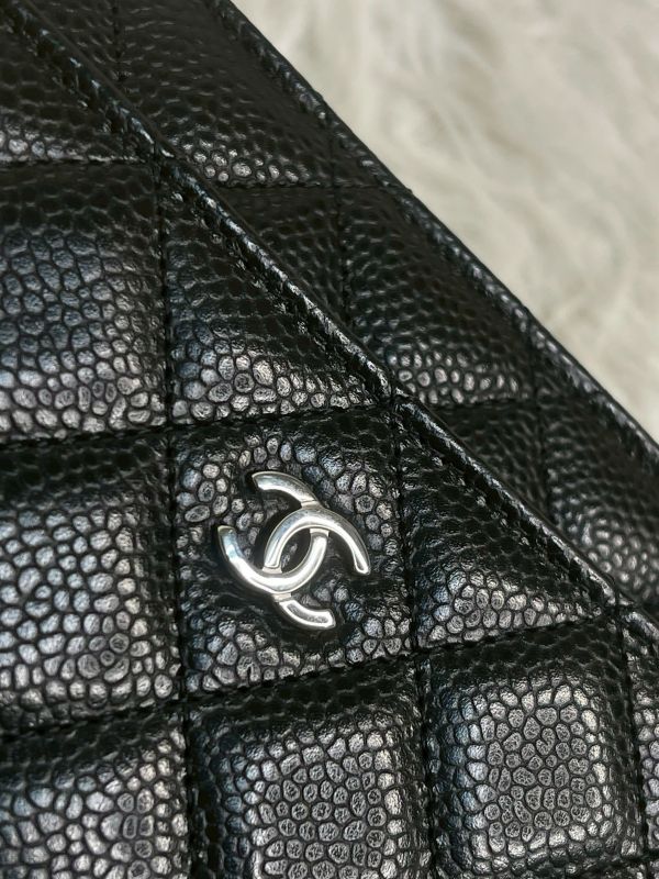 【分期0利率】CHANEL 魚子醬 WOC 黑銀 【全新品】 