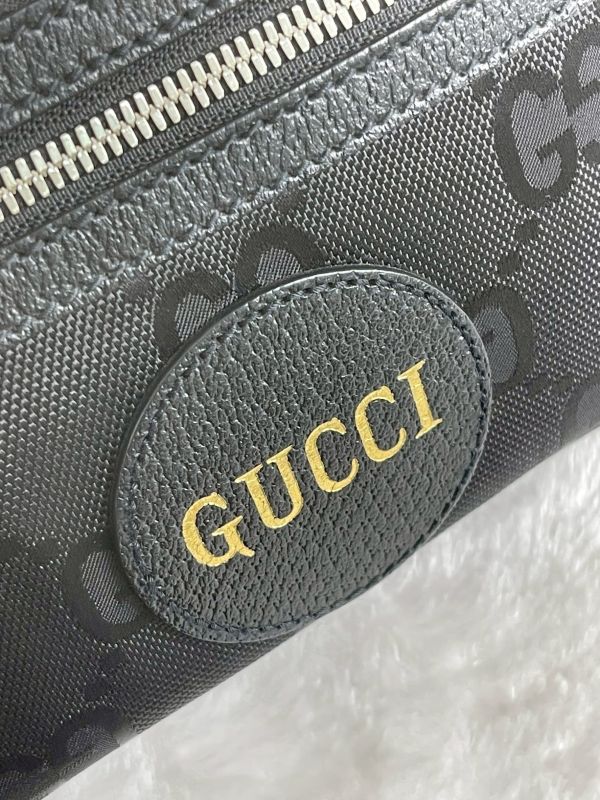 【分期0利率】GUCCI Off The Grid 緹花尼龍胸腰包【95成新】 