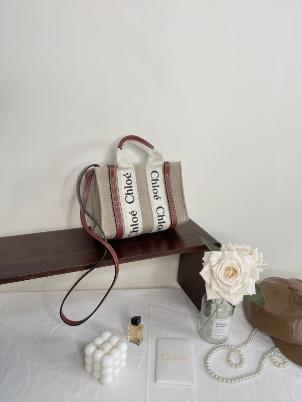 【分期0利率】CHLOE mini woody tote bag【95成新】 