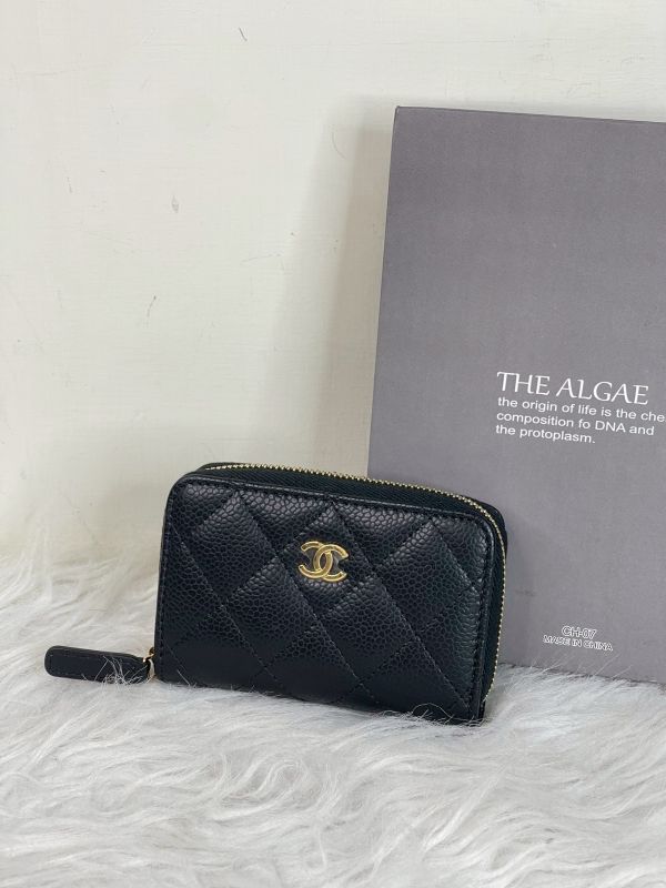 【分期0利率】CHANEL 拉鍊零錢卡包【95成新】 