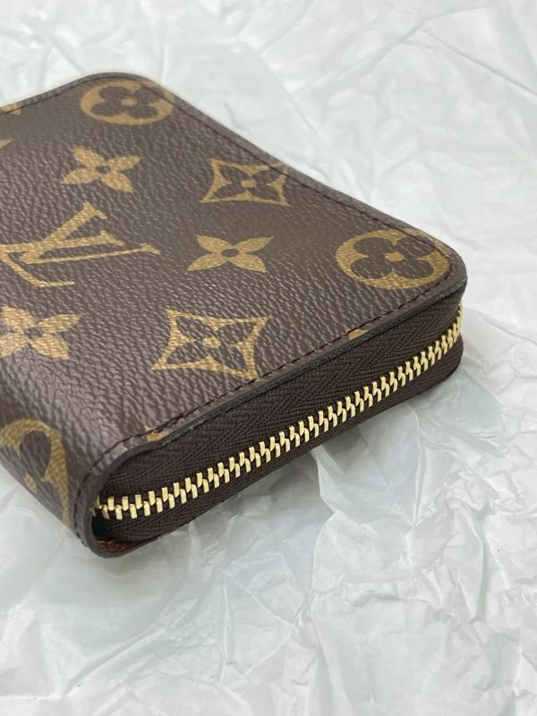 【未使用閒置品】LV 拉鏈零錢包 