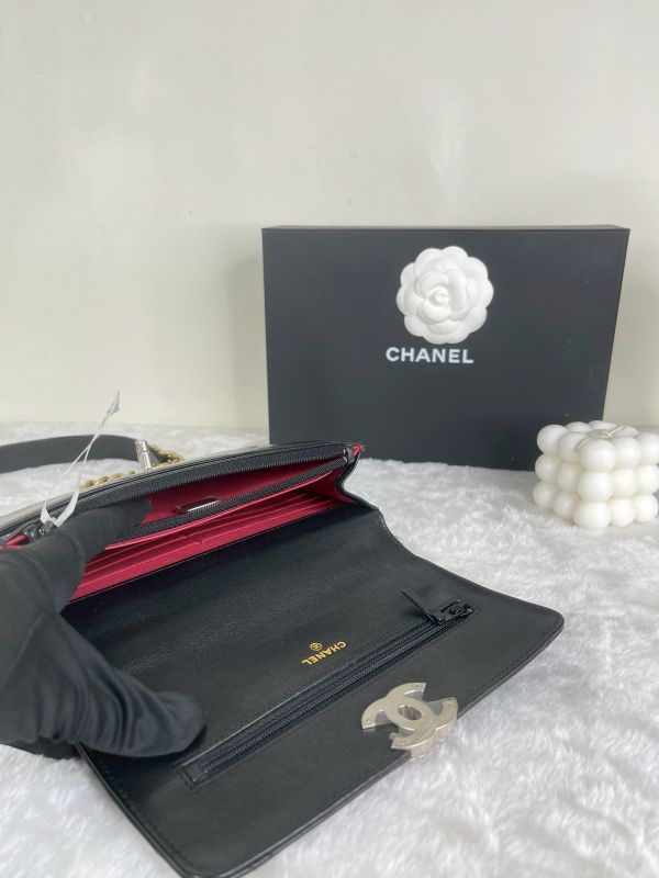 【12期0利率】CHANEL 19 WOC 【95成新】 