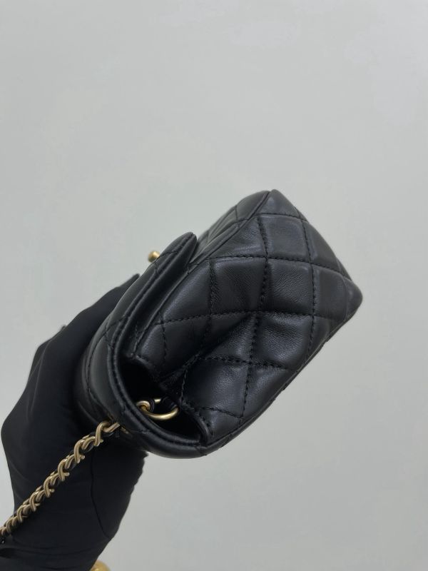 【未使用閒置品】CHANEL 金球方胖 