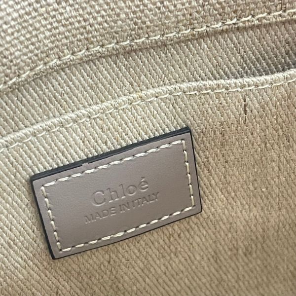 【12期0利率】CHLOE WOODY TOTE 迷你 灰紫色【99新】 
