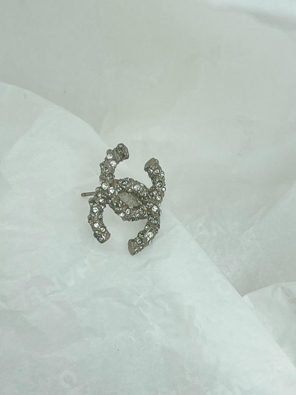 【95成新】CHANEL 滿鑽耳環 