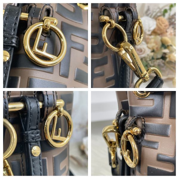 【12期0利率】FENDI Mon Tresor迷你水桶包【95成新】 