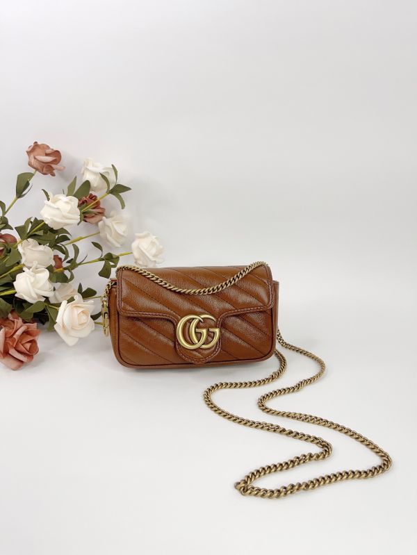 【分期0利率】GUCCI Marmont 迷你肩背包【99成新】 