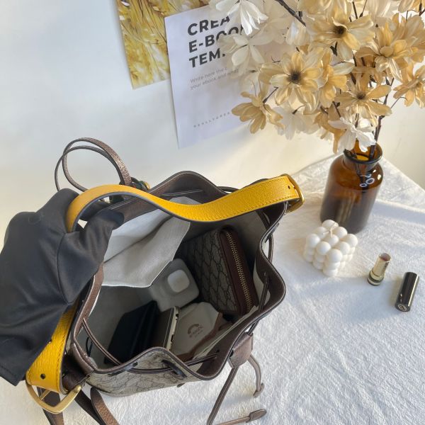 【分期0利率】GUCCI 虎頭水桶後背手提兩用包【9成新】 
