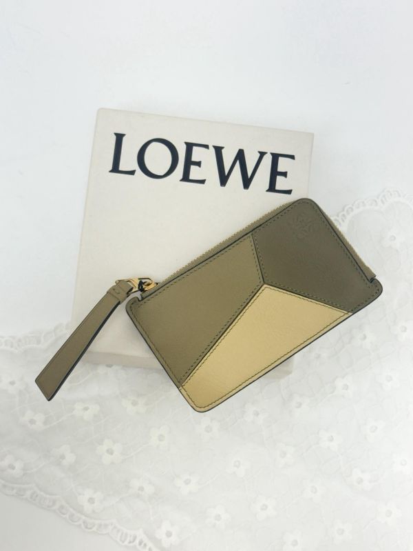 【95成新】LOEWE Puzzle 零錢卡包 