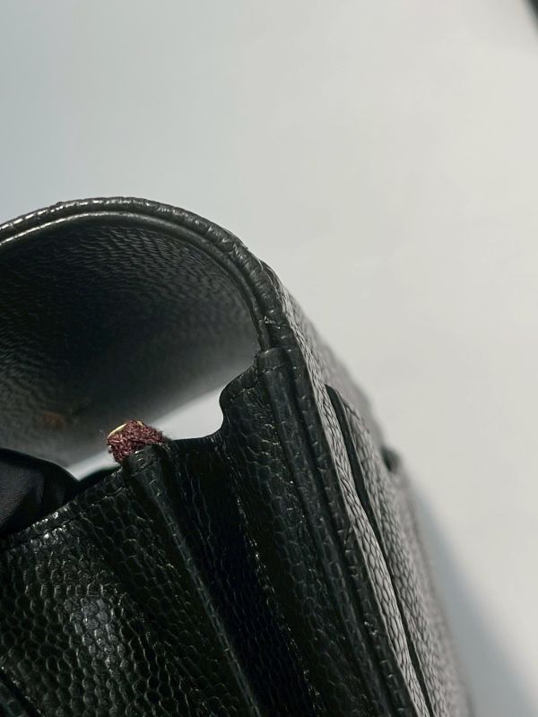【95成新】CHANEL COCO 經典翻蓋長夾 