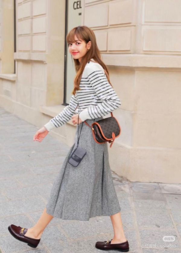 【95成新】CELINE Triomphe帆布中型Folco手袋 