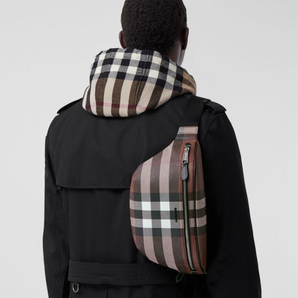 【12期0利率】BURBERRY 格紋腰包 大號【全新品】 