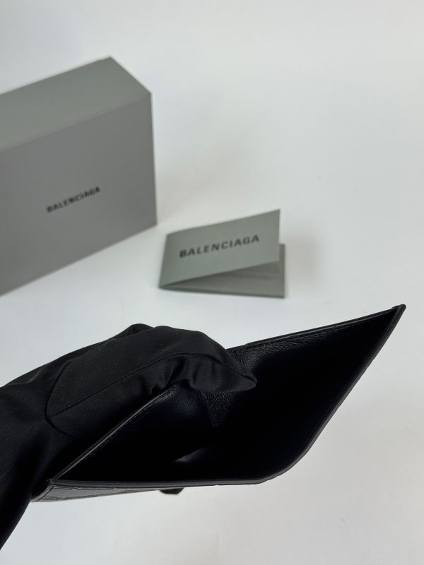 【分期0利率】BALENCIAGA MONOGARM 直式對折短夾【全新品】 