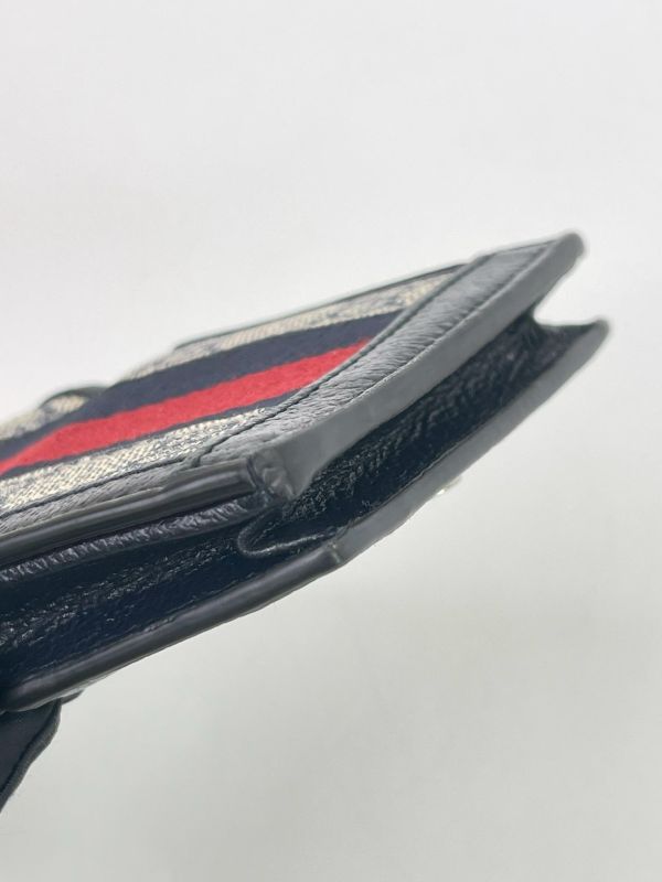 【9成新】GUCCI OPHIDIA 雙折短夾 