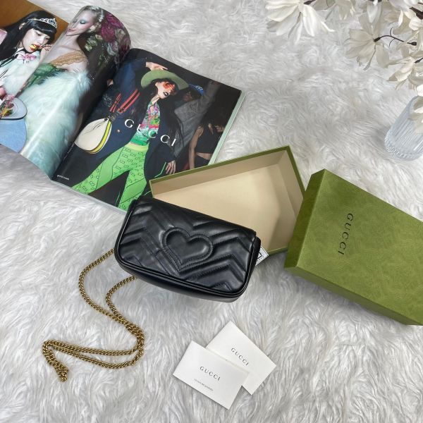 【12期0利率】GUCCI Marmont 迷你肩背包【95成新】 