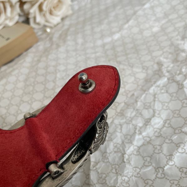 【9.5成新】【12期0利率】Gucci Dionysus雙G老花酒神包28cm 