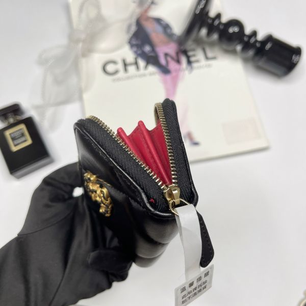 【12期0利率】CHANEL 19 拉鍊零錢包【23年台灣購證】【9成新】 