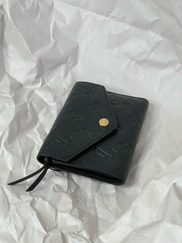 【99成新】LV Victorine 錢包 黑壓紋 