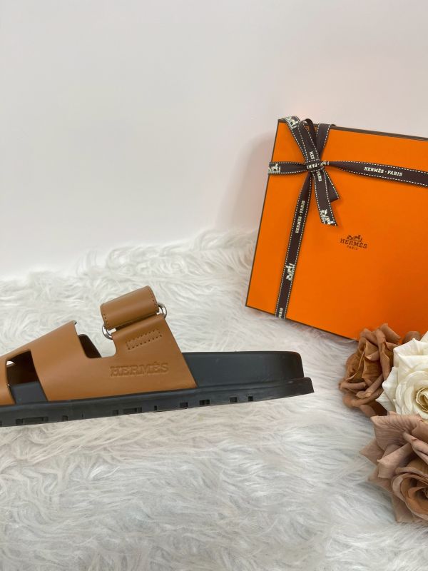 【分期0利率】HERMES Chypre涼鞋 (二舅鞋)【99成新】 