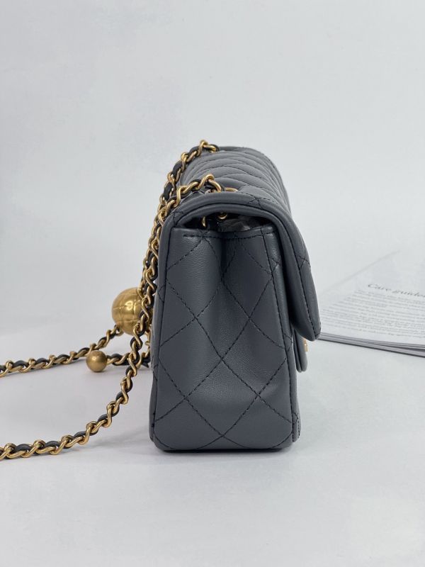 【未使用閒置品】CHANEL 23K 金球 CF20 