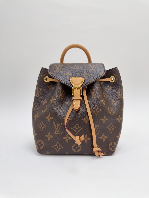【閒置新品】LV MONTSOURIS BB 老花後背包 