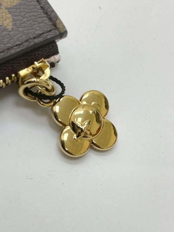 【閒置新品】LV  Romy 限量款拉鍊卡包 