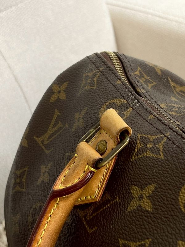 【分期0利率】LV SPEEDY 30 經典Monogram手提波士頓包【8成新】 