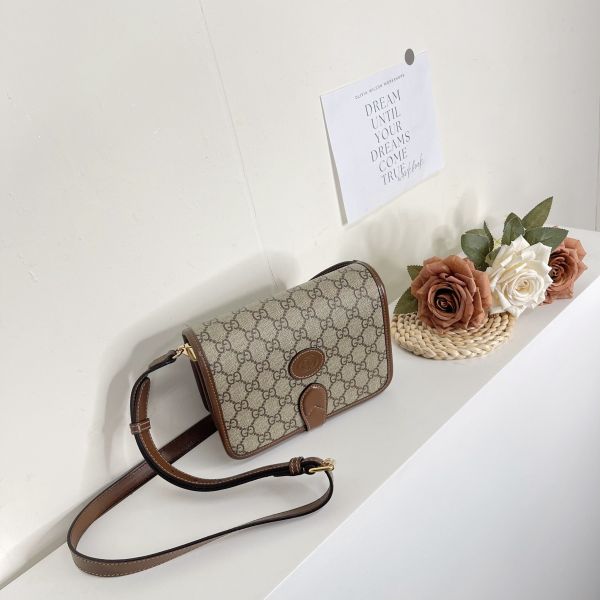【12期0利率】GUCCI GG RETRO迷你斜背包【22年7月台灣購證】【9成新】 